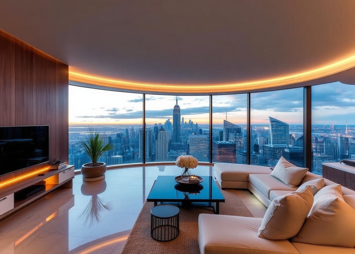 Penthouse interior